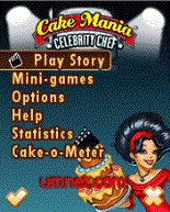 game pic for Cake Mania Celebrity Chef  SE K850